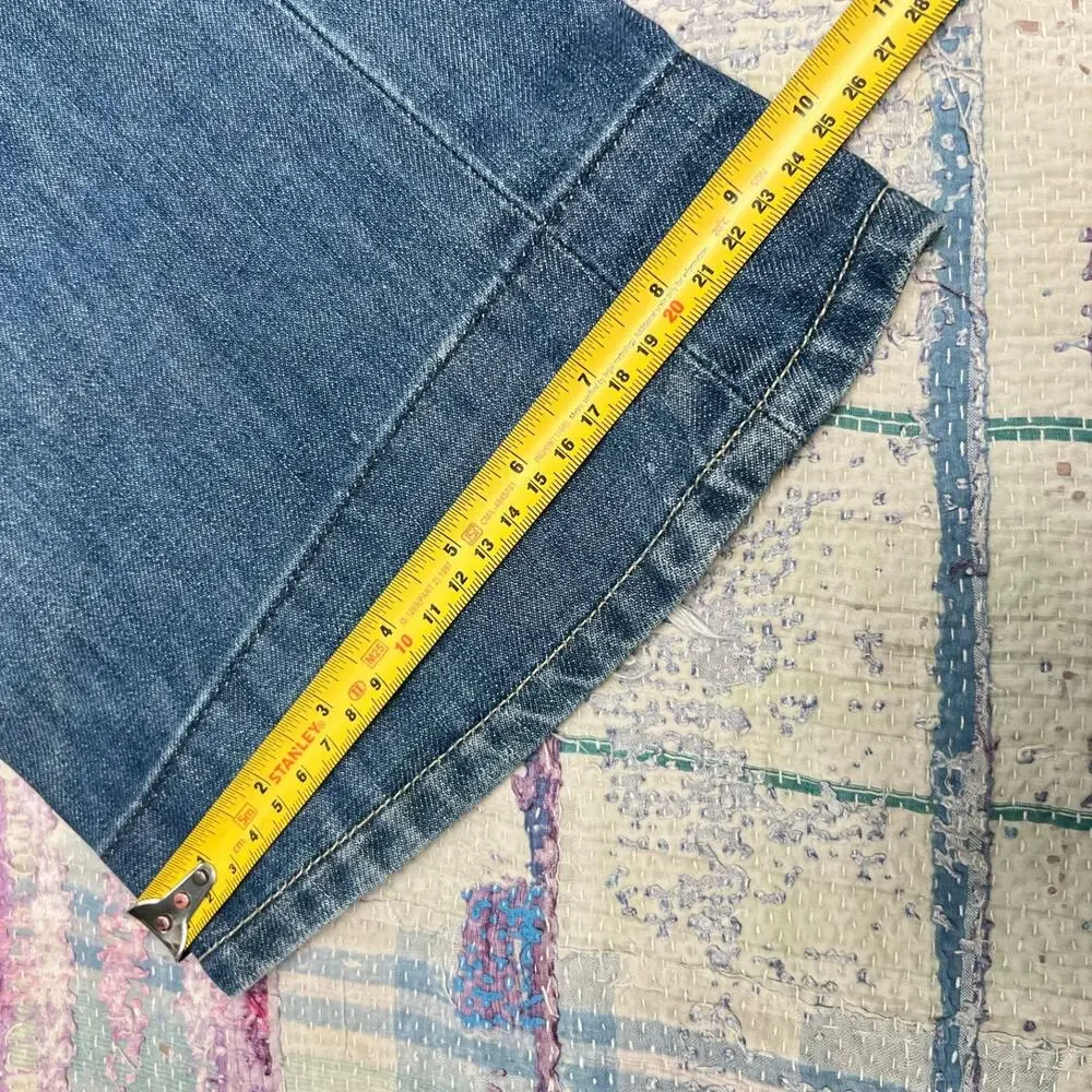 Vintage Levis Engineered Jeans Mens Blue Dark Wash Twisted Fits 34x31 READ